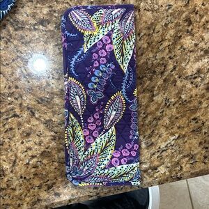 Vera Bradley Purple Floral Women's Travel Case for Hot Tools